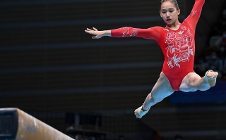雷速-俄罗斯选手取得女子体操平衡木金牌